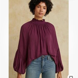 Joie Deep Purple Women's Blouse